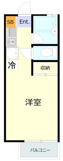 セレーブル桜台 101号室 間取り