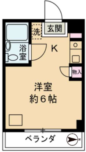 ＥＷレジデンス氷川台 305号室 間取り