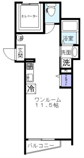 ロックラン　ヒルズ  102号室 間取り
