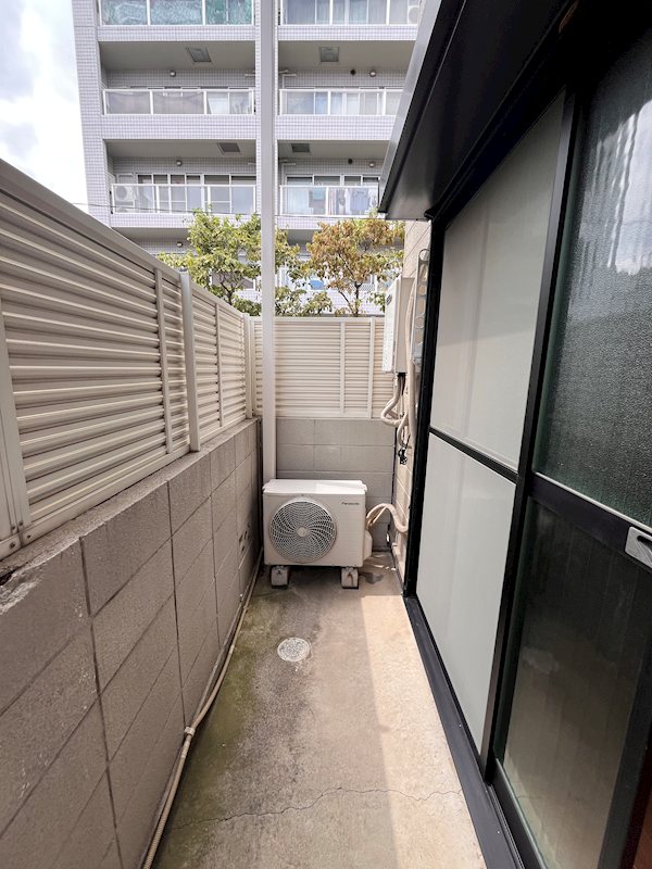 クレア　ウエスト ベランダ
