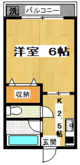 マンション３０−２ 116号室 間取り