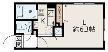 MODULOR氷川台 203号室 間取り