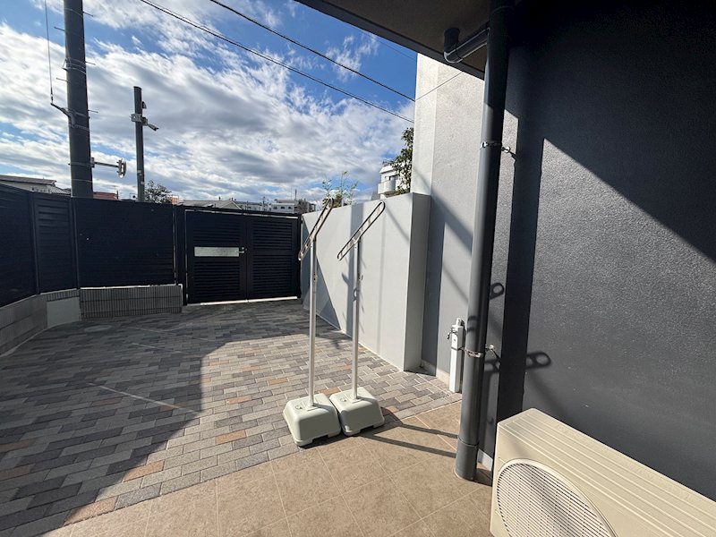 バウス氷川台 ベランダ