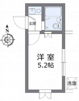 LUANA・K 106号室 間取り