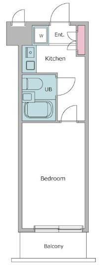 メゾンエクレーレ江古田 217号室 間取り