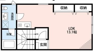 アイティ・ワン 401号室 間取り