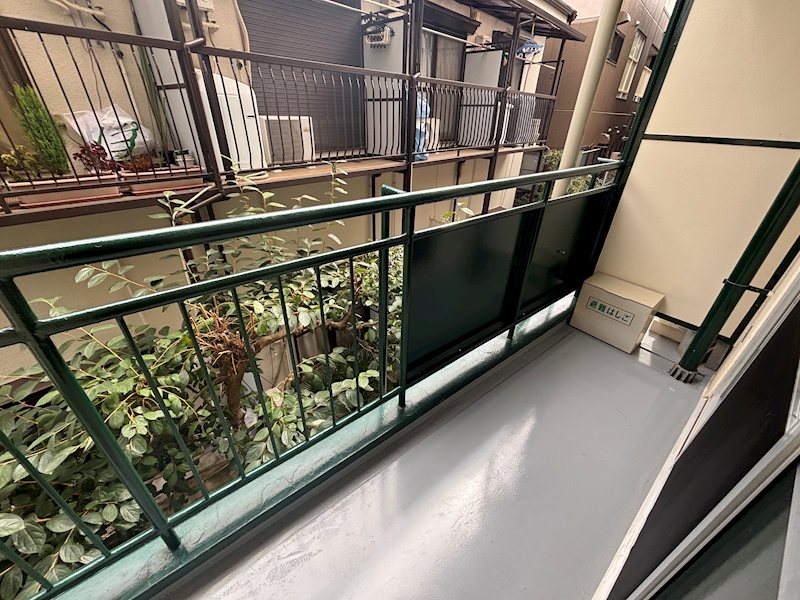 山口メタルメゾン ベランダ