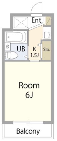 アムヒルズ桜台  502号室 間取り