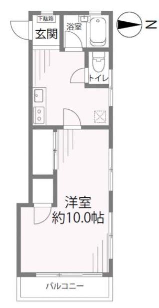 山口メタルメゾン 205号室 間取り