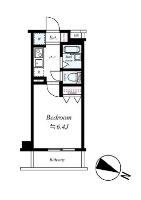 レヴィーガ練馬春日町駅 406号室 間取り
