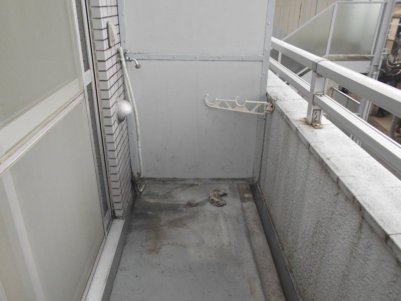 三友コーポ ベランダ