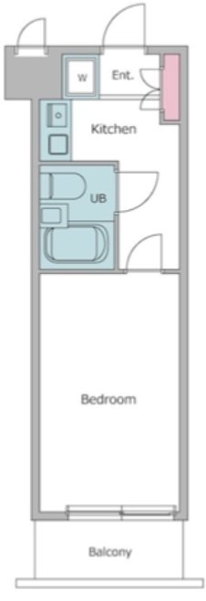 メゾンエクレーレ江古田 121号室 間取り
