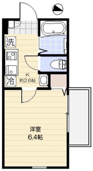 ノルデスタ小竹 101号室 間取り