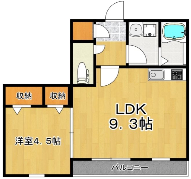 パーク　フォレスト 202号室 間取り