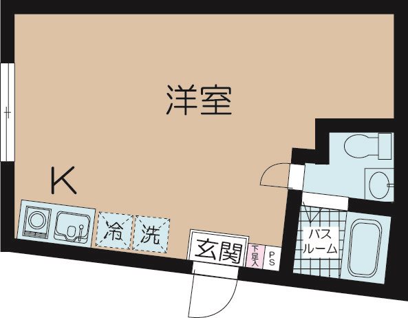 REMU千川 301号室 間取り