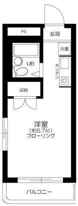 ハイムＫＭビル 303号室 間取り