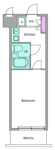 メゾンエクレーレ江古田 113号室 間取り