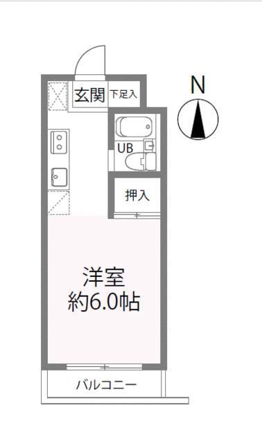 山口第2メタルメゾン 202号室 間取り