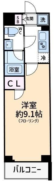 スカイコートパレス小竹向原 間取り