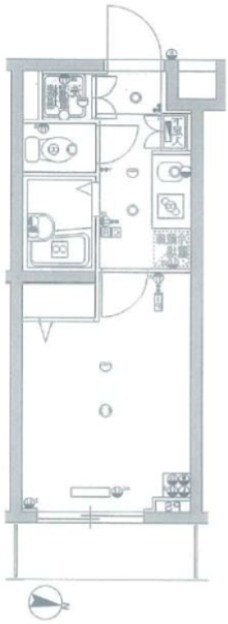 スカイコート練馬平和台 109号室 間取り