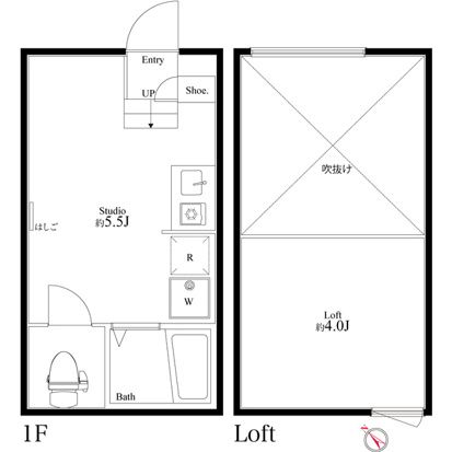 スエルテ小竹 103号室 間取り
