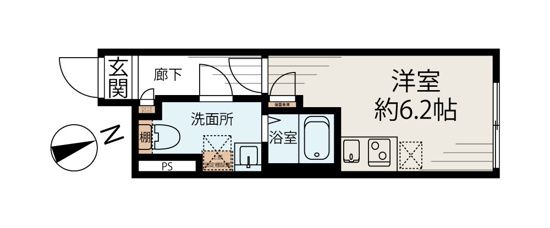 アルファ早宮 102号室 間取り