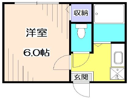 Ａｉｆｏｒｔ．新桜台 203号室 間取り