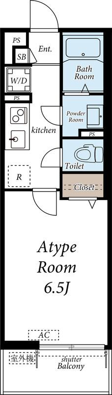 ブランシュバル早宮 103号室 間取り