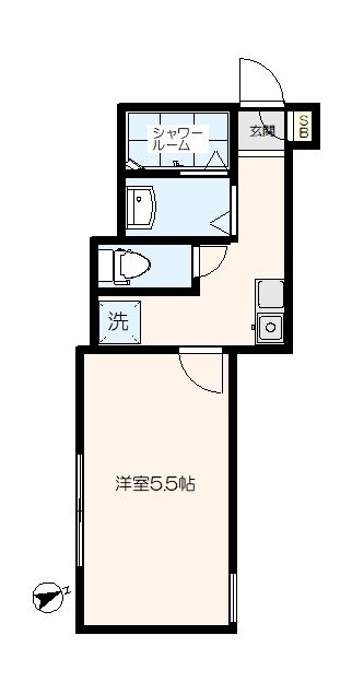 コンフォルタ桜台 104号室 間取り
