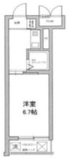メゾン・ドール氷川台 203号室 間取り