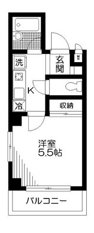 ＮＫダカリ上板橋 201号室 間取り