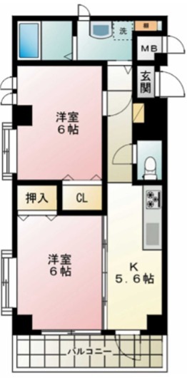 シエロ 303号室 間取り