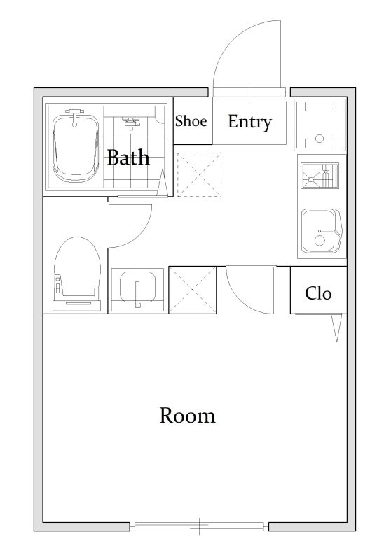 Bloom氷川台  301号室 間取り