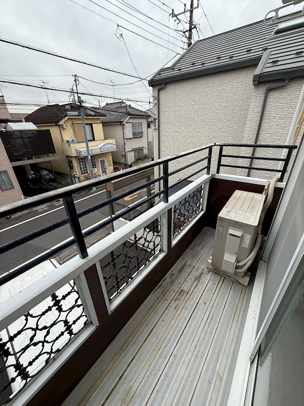 高稲荷ハイツ ベランダ