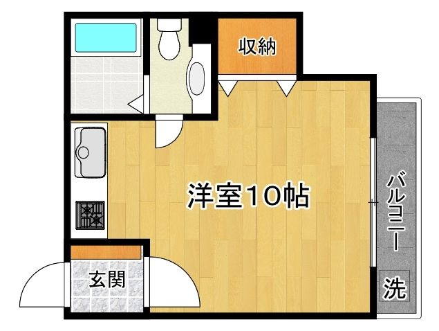 アルテミオ４３ 205号室 間取り