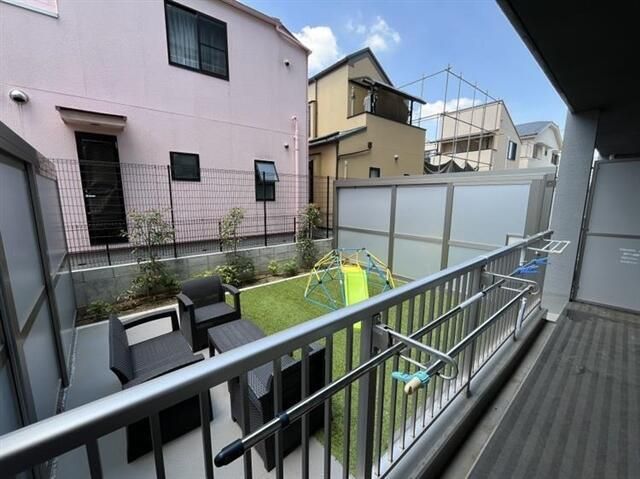 オープンレジデンシア平和台コート ベランダ