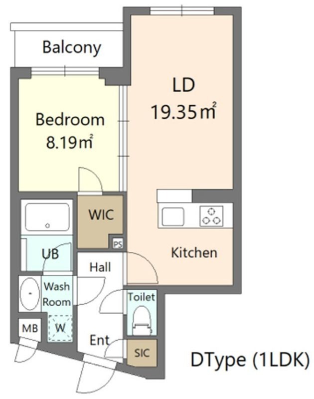 Alivis新江古田 305号室 間取り