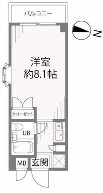 第5メタルメゾン 202号室 間取り