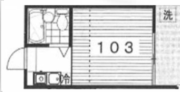 ノアメゾン羽沢 103号室 間取り