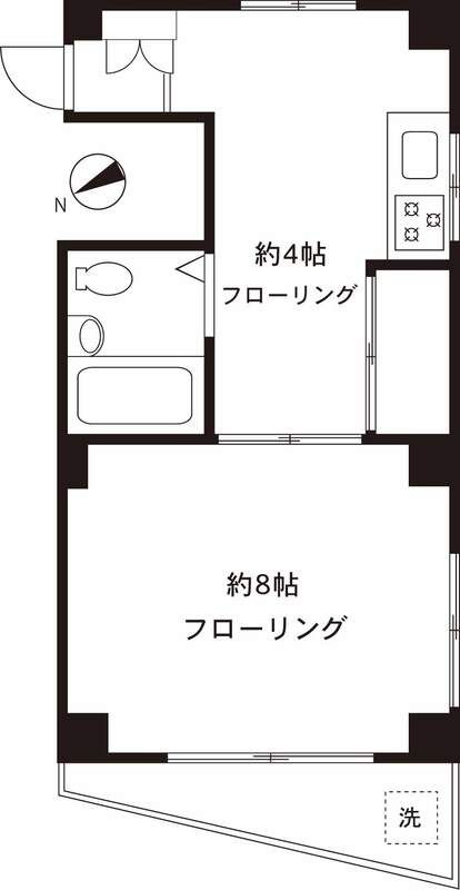 ＡＳＪビル 301号室 間取り