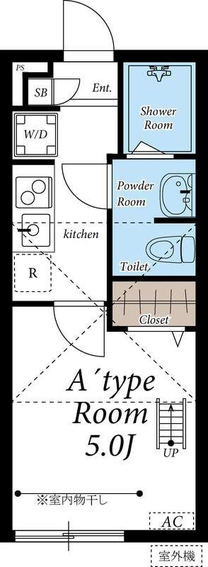 リブリ・MiiA 106号室 間取り
