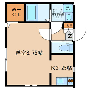 Ally s　House 101号室 間取り