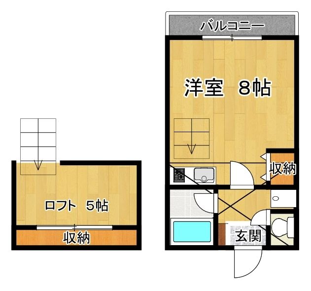 エルム４２ 103号室 間取り