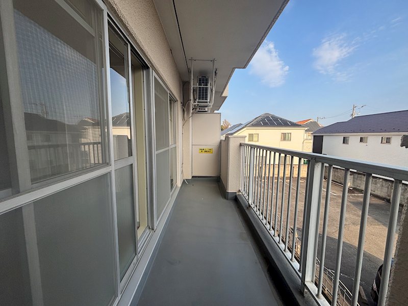 ユーパレス田柄 ベランダ