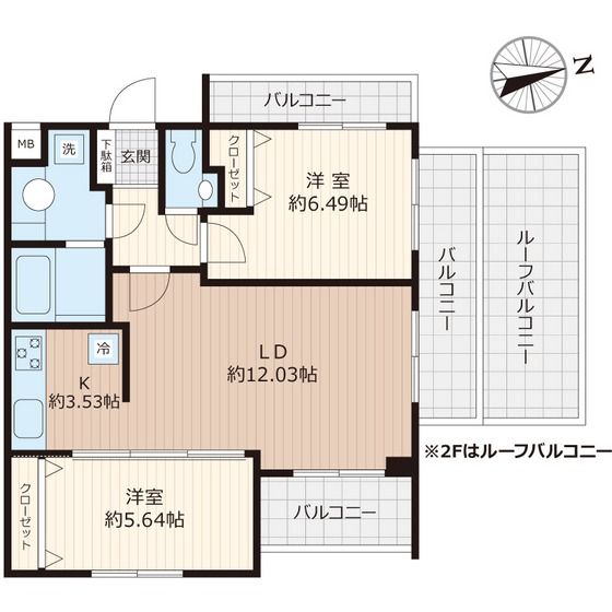 Ｂｅｖｅｒｌｙ　Ｈｏｍｅｓ　豊島園 405号室 間取り