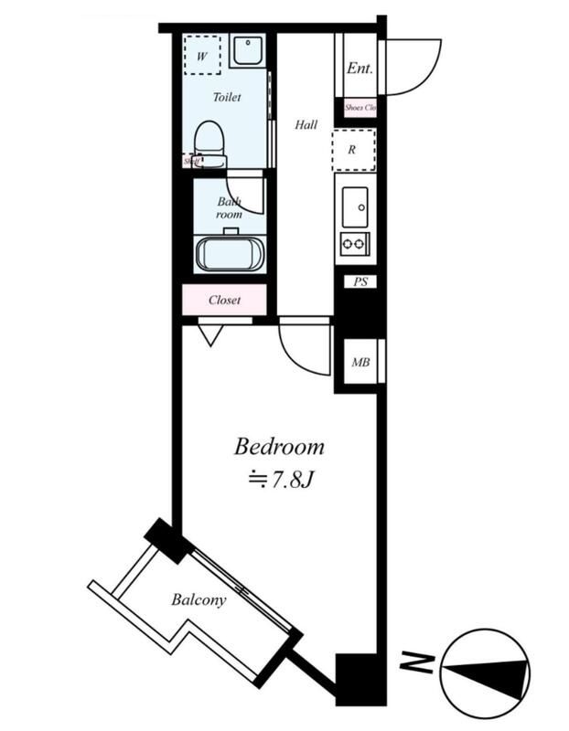レヴィーガ練馬北町 313号室 間取り