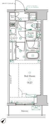 DIPS小竹向原 502号室 間取り