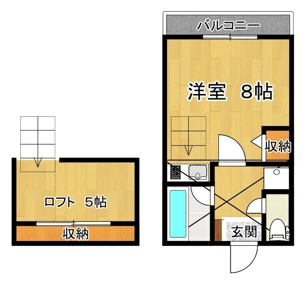 クリオ４２ 111号室 間取り