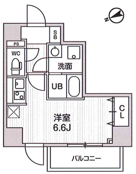 Ｎ&minus;ｓｔａｇｅ練馬北町 505号室 間取り