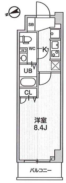 Ｎ&minus;ｓｔａｇｅ練馬北町 204号室 間取り